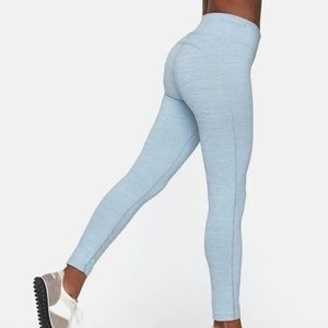 Outdoor Voices Flex 7/8 High Waist TechSweat Leggings in Ice Blue